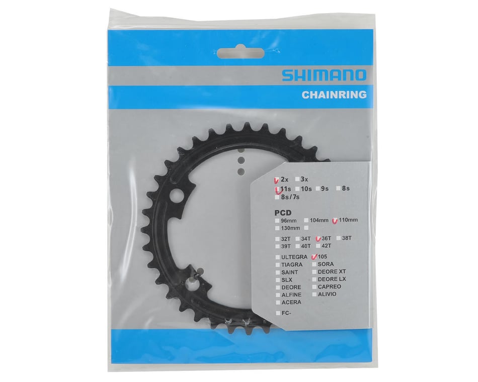 Shimano FC-5800L Chainring 36T-MB for 52-36T (Black)