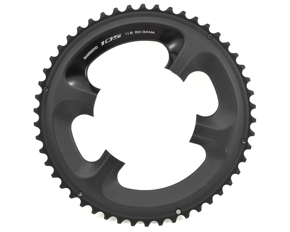 Shimano 105 FC-5800-L Chainrings (Black) (2 x 11 Speed) (110mm BCD