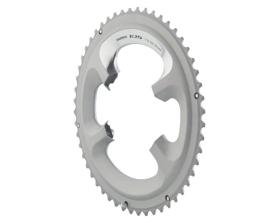 Shimano 105 FC-5800-S Chainrings (Silver) (2 x 11 Speed) (110mm BCD)  (Outer) (50T)