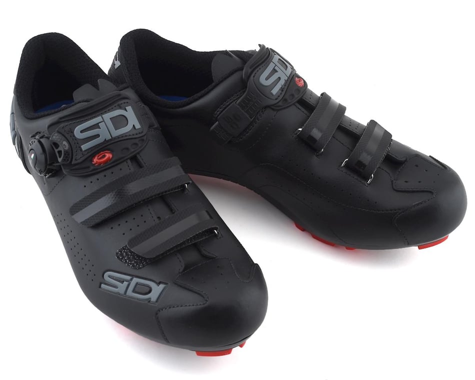 Original Sidi Cycling Shoes Replacement TECHNO 2 Buckles BLACK/GREY One Pair 