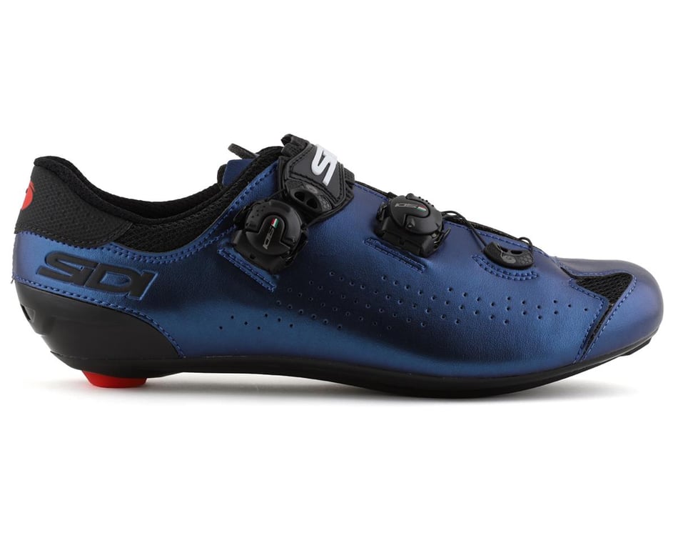 Sidi Genius 10 Road Shoes Iridescent Blue 45 Performance Bicycle