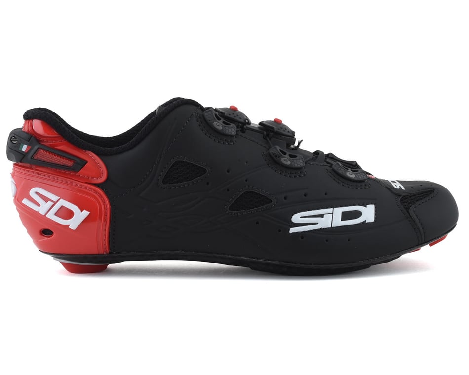 Sidi Shot Road Shoes (Red/Matte Black) (41.5)