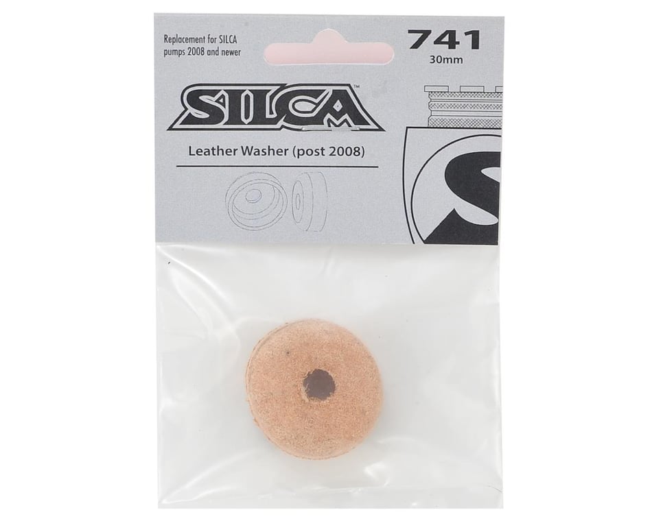 SILCA TRACK PUMP BICYCLE LEATHER PUMP WASHERS #741-30mm 
