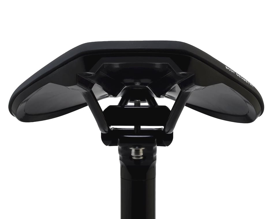 Specialized Power Comp Saddle (Black) (Chromoly Rails) (168mm) -  Performance Bicycle