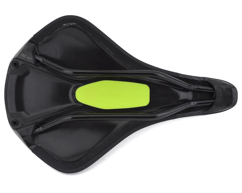 Specialized Power Comp Saddle (Black) (Chromoly Rails) (155mm