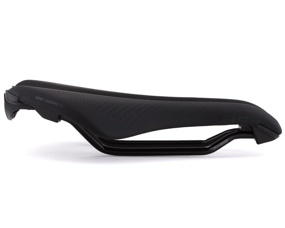 Specialized Sitero Saddle (Black) (Chromoly Rails) (155mm