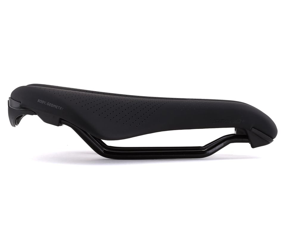 Specialized Sitero Plus Saddle (Black) (Chromoly Rails) (155mm