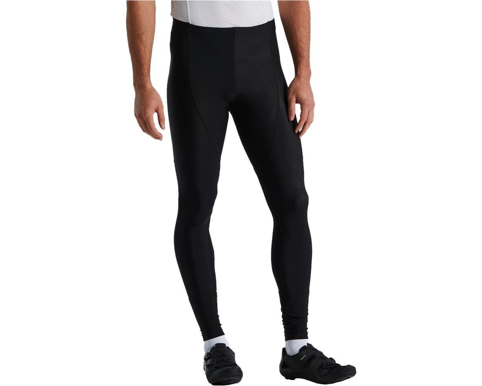 Tights for Men - Stretch Fleece and Spandex Winter Bicycle Tights