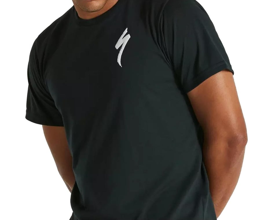 Specialized Men's S-Logo Short Sleeve Tee (Black) (L) - Performance Bicycle