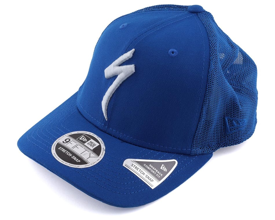 Specialized New Era Hat Bicycle S-Logo Performance (Cobalt) Trucker 