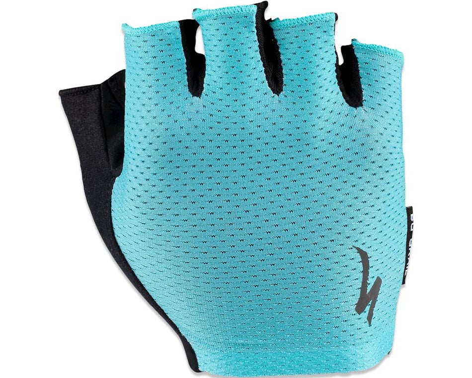 Specialized Body Geometry Grail Short Finger Gloves (Aqua) Performance  Bicycle
