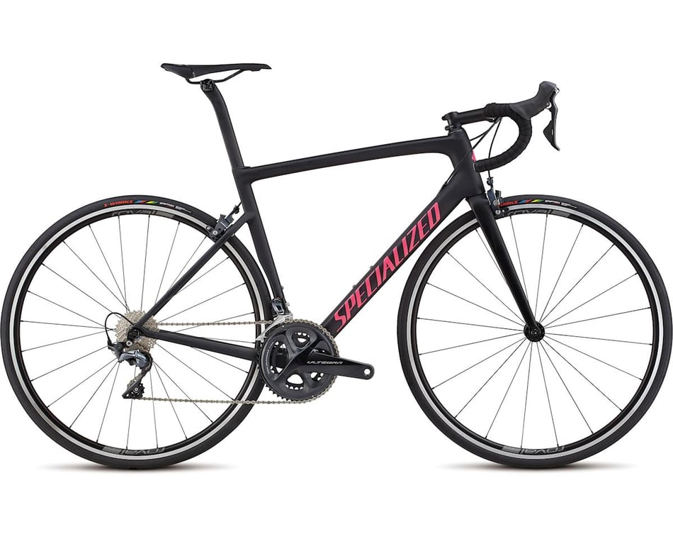 Specialized 2018 Men's Tarmac Expert (Black/Gloss Acid Pink/Clean) (56) -  Performance Bicycle
