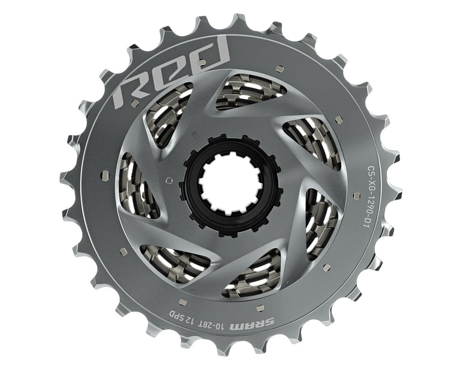 SRAM Red AXS XG-1290 Cassette (Silver) (12 Speed) (XDR) (10-28T)