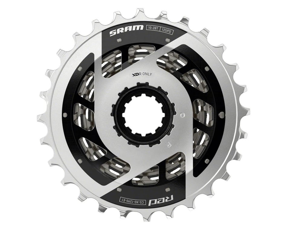 SRAM RED AXS XG-1290 Cassette (Silver) (12 Speed) (SRAM XDR) (E1) (10-28T)  (2024)