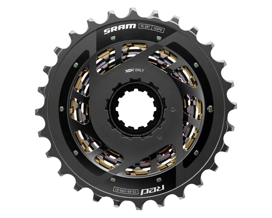 SRAM RED AXS XG-1290 Cassette (Rainbow) (12 Speed) (SRAM XDR) (E1) (10-28T)  (2024)