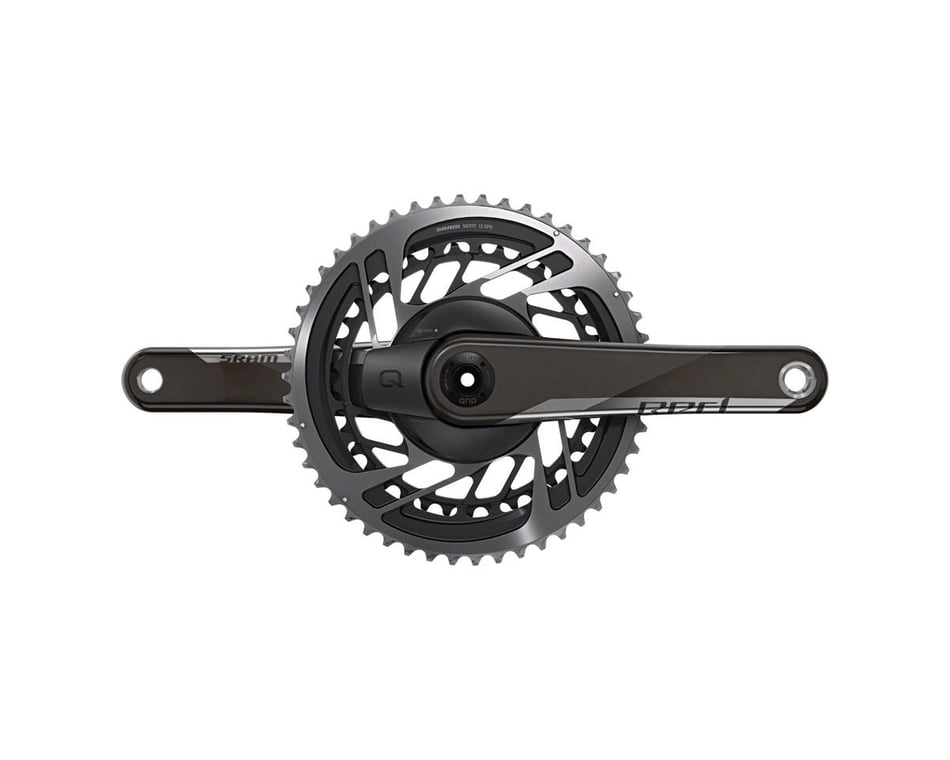 SRAM Red AXS Power Meter Crankset (Black) (2 x 12 Speed) (DUB Spindle)  (165mm) (48/35T) (Quarq DZero)