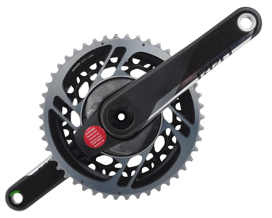 SRAM Red AXS Power Meter Crankset (Black) (2 x 12 Speed) (DUB