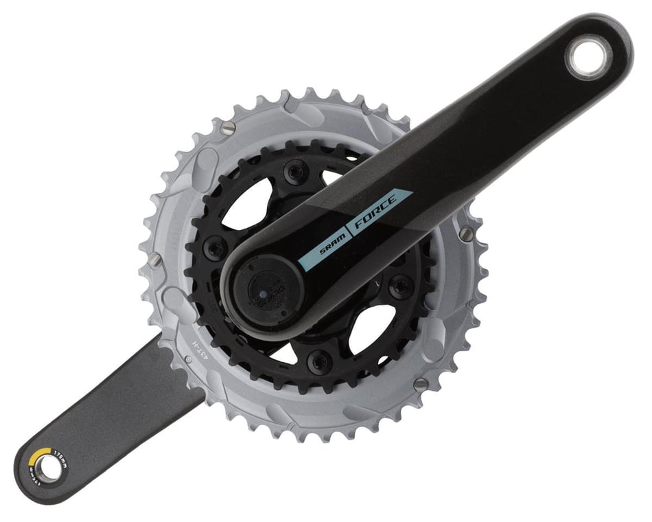 SRAM Force AXS Wide Power Meter Crankset (Unicorn Grey) (2 x 12