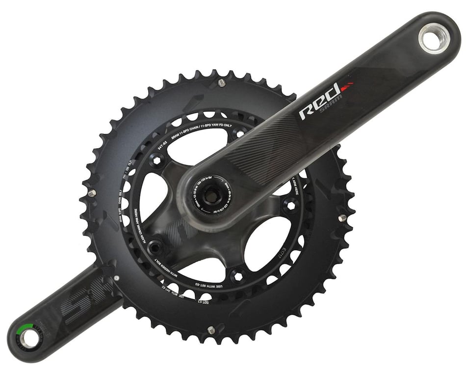 SRAM Red Compact Crankset (Black) (2 x 11 Speed) (GXP Spindle) (C2)  (172.5mm) (50/34T) (110 BCD)