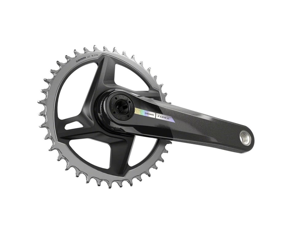 SRAM Force 1 Wide Crankset (Unicorn Grey) (1 x 12 Speed) (DUB Wide