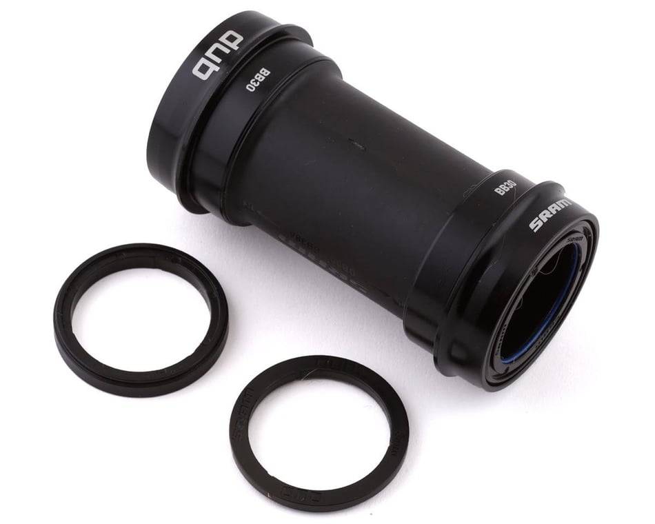 SRAM DUB PressFit BB386 Bottom Bracket - 386 EVO, 86mm, Road, Black - REV  Endurance Sports