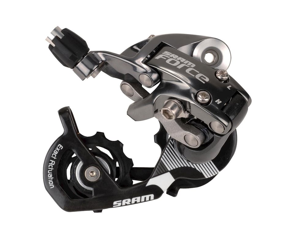 SRAM Force Rear Derailleur (Black/Silver) (10 Speed) (Short Cage)