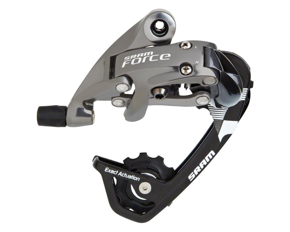 SRAM Force WiFli Rear Derailleur (Black/Siver) (10 Speed) (Medium