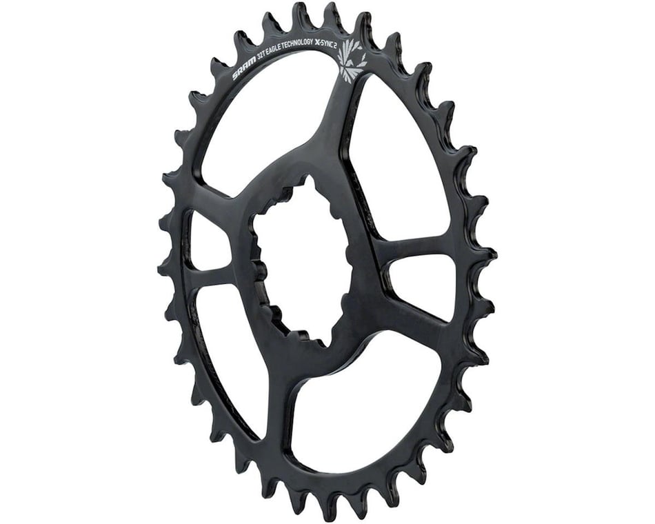 SRAM X-Sync 2 Eagle Steel Direct Mount Chainring (Black) (1 x 10/11/12  Speed) (Single) (3mm Offset/Boost) (32T)