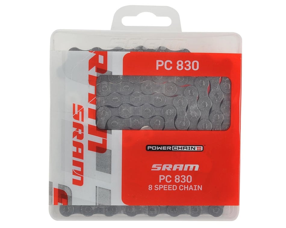 Sram 139109 8 Speed PC850 Bicycle Chain Grey 114 Links 