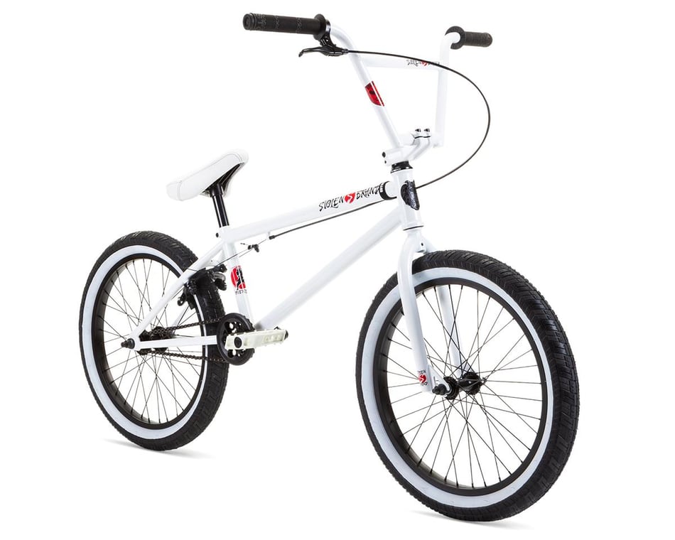 At søge tilflugt Compulsion barm Stolen 2022 Overlord 20" BMX Bike (20.75" Toptube) (Snow Blind White) -  Performance Bicycle