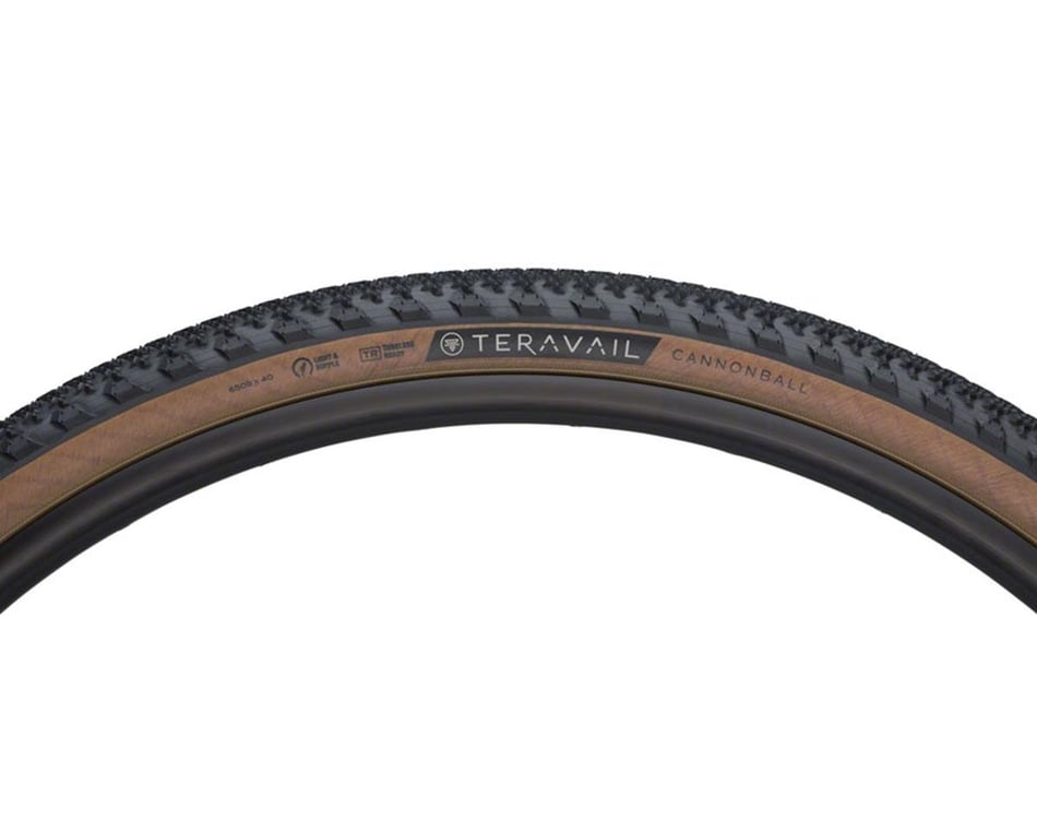 Teravail Cannonball Tubeless Gravel Tire (Tan Wall) (650b / 584