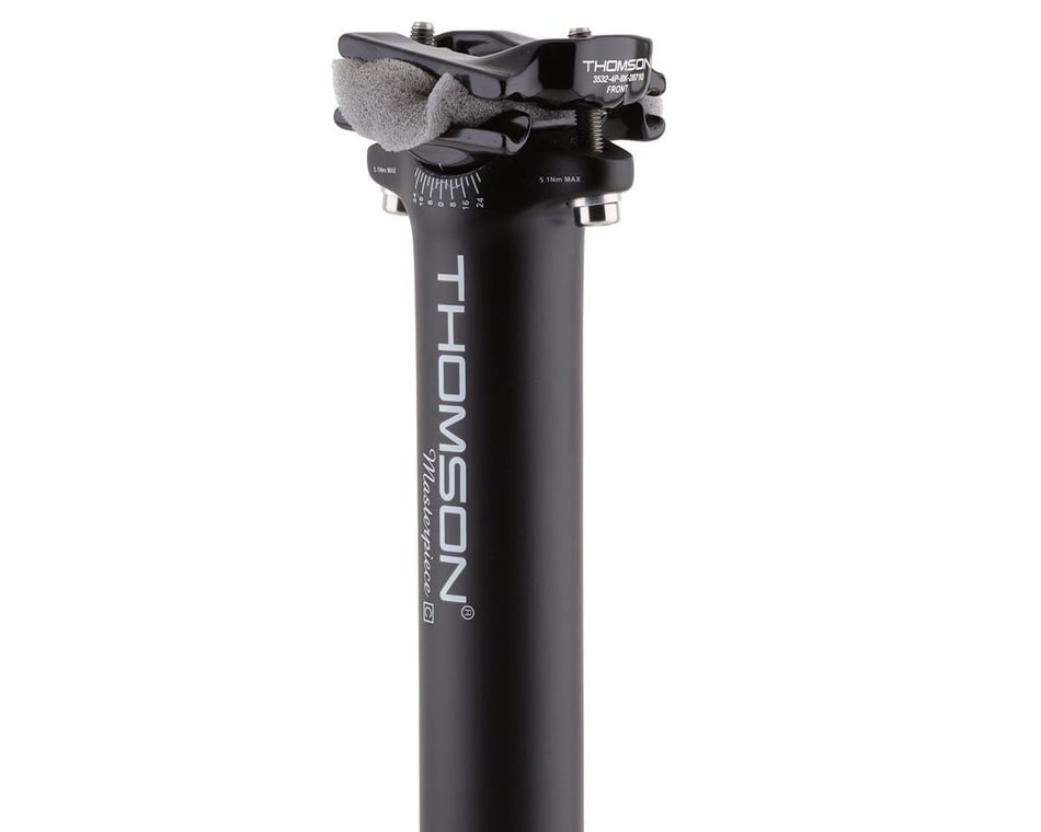 Thomson Carbon Masterpiece Seatpost (Black) (31.6mm) (350mm) (0mm Offset)