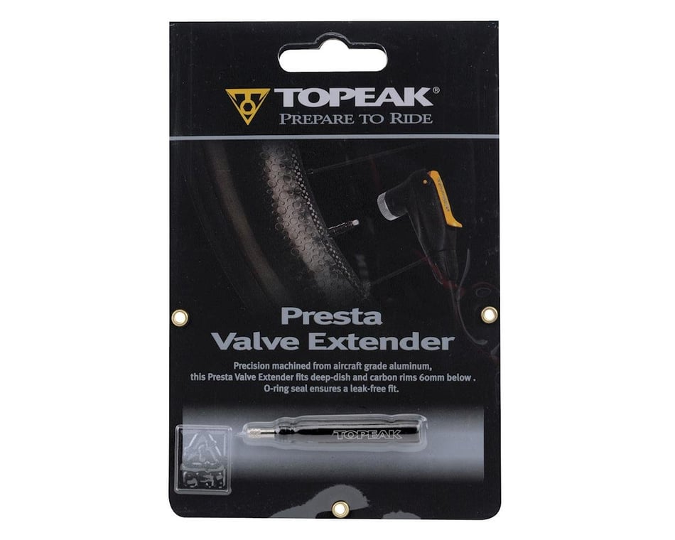 4 extenders per order Tufo 20mm presta valve extenders & valve core tool