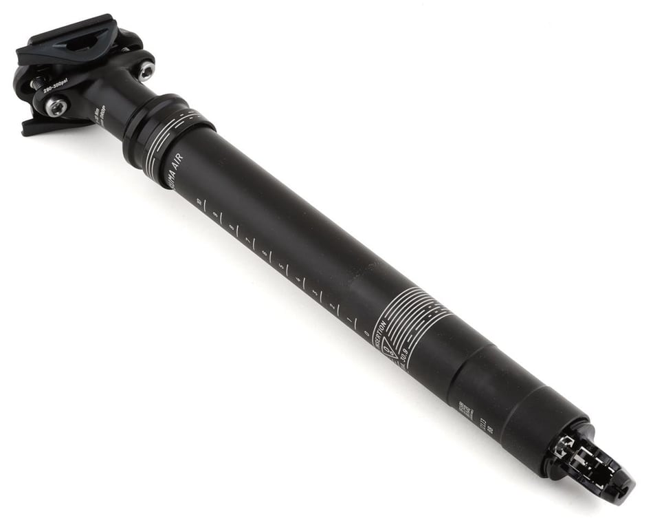 TranzX Kitsuma Air Dropper Seatpost (Black) (30.9mm) (455mm) (150mm)  (Internal Routing) (Remote Not Included)