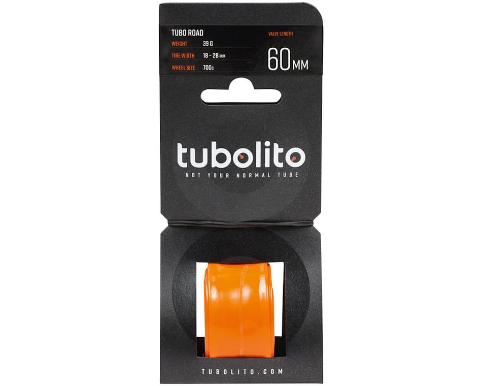 Tubolito Road 700c 18-28mm inner tube 60mm valve FREE patch 39g Lightweight 
