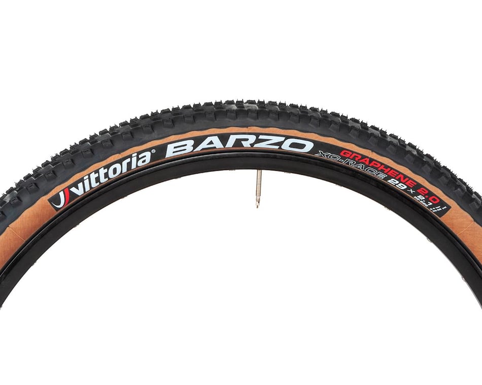 VT2091 Vittoria Barzo TNT XC Trail Casing Fold TLR Tire 29x2.25 Inches 2 Tire