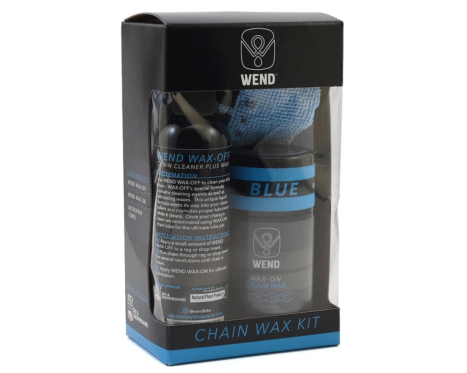  Wend Performance Wax-On Chain Kit - Black - WWWOWOBK