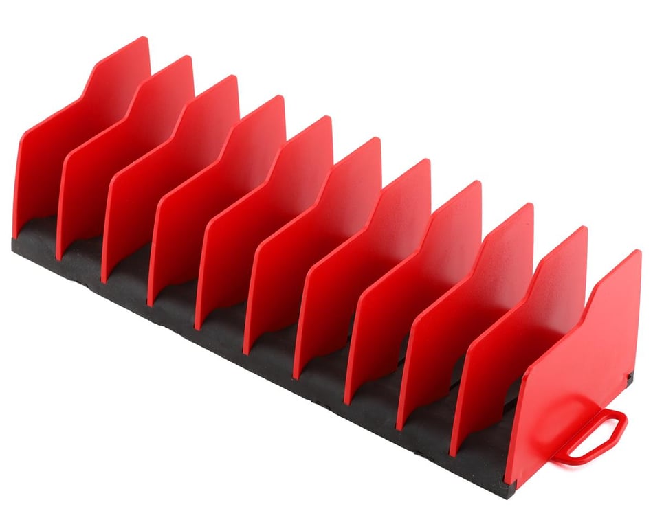 Ernst Manufacturing No-Slip 10 Tool Plier Organizer (Red/Black