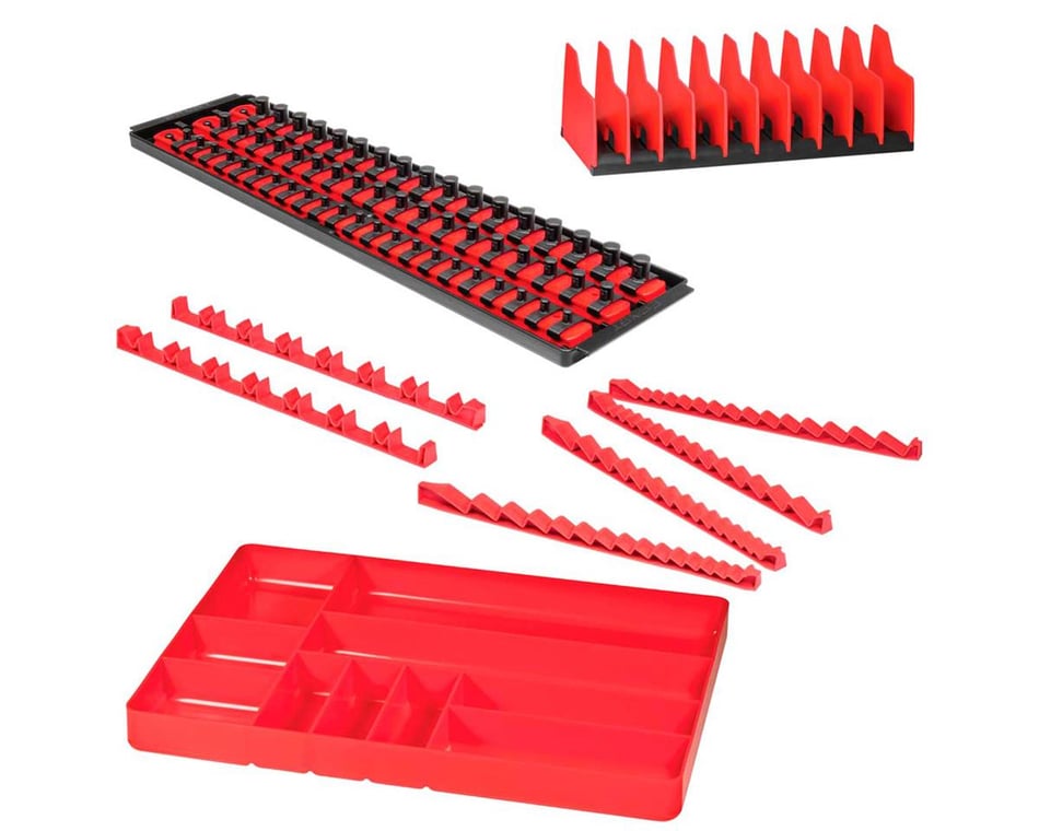 Ernst® - 11 x 16 Plastic 10-Compartment Organizer Parts Tray