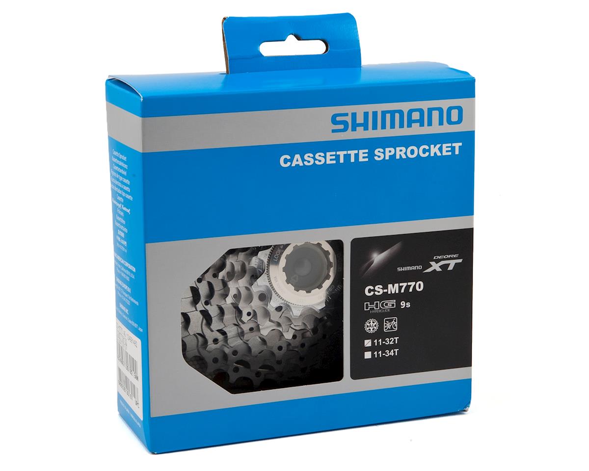 Shimano XT CS-M770 Cassette (Silver) (9 Speed) (Shimano HG) (11-32T) -  Performance Bicycle