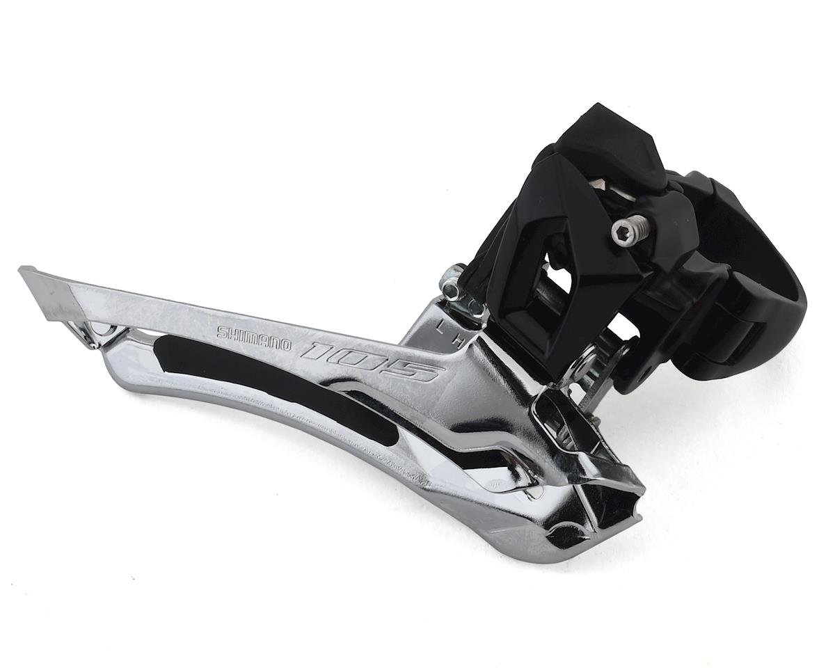 Shimano 105 FD-R7000 Front Road Derailleur (Black) (2 x 11 Speed)  (28.6/31.8mm) (Down Swing) (Bottom Pull)