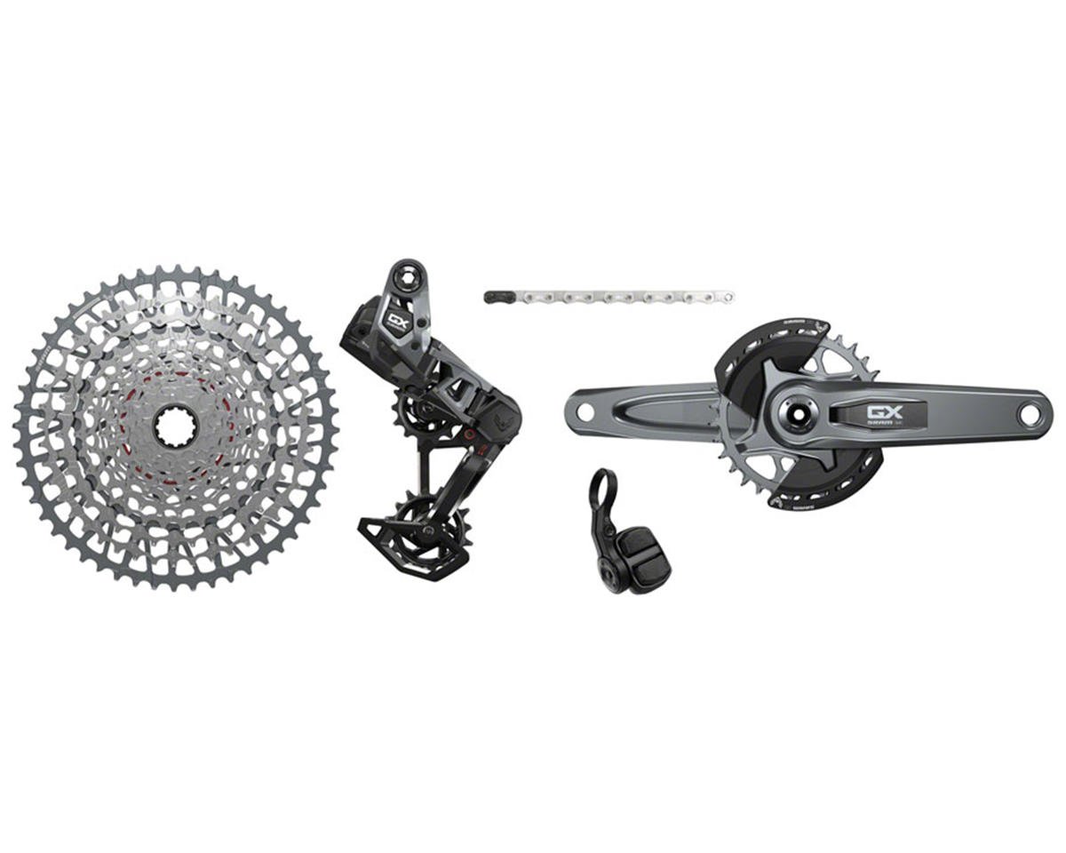 SRAM GX Eagle T-Type Transmission AXS Groupset (Black/Silver) (12 Speed)  (170mm) (32T)