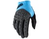 Image 1 for 100% Geomatic Glove (Cyan/Charcoal) (L)