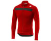 Castelli Puro 3 Long Sleeve Jersey FZ (Red/Black Reflex) (M)