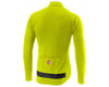 Image 2 for Castelli Puro 3 Long Sleeve Jersey FZ (Yellow Fluo/Black Reflex) (S)