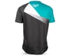 Image 2 for Fly Racing Super D Jersey (Black/White/Teal) (S)
