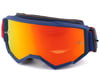 Image 1 for Fly Racing Zone Goggles (Red/Navy) (Red Mirror/Amber Lens)