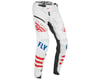 Image 1 for Fly Racing Kinetic Bicycle Pants (White/Red/Blue) (28)