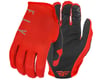 Fly Racing Lite Gloves (Red/Khaki) (2XL)