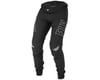 Image 1 for Fly Racing Youth Radium Bicycle Pants (Black/White) (26)